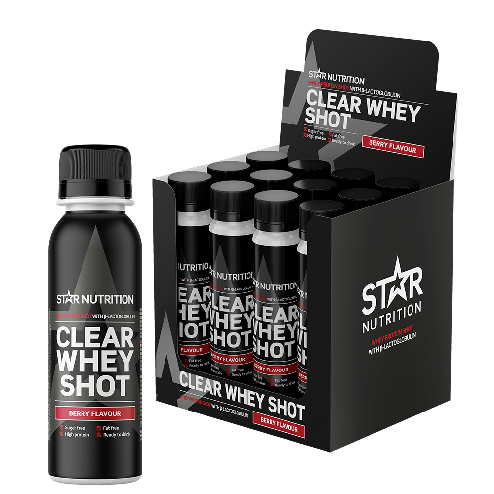 Star Nutrition 12 x Clear Whey Protein Shot 100 ml
