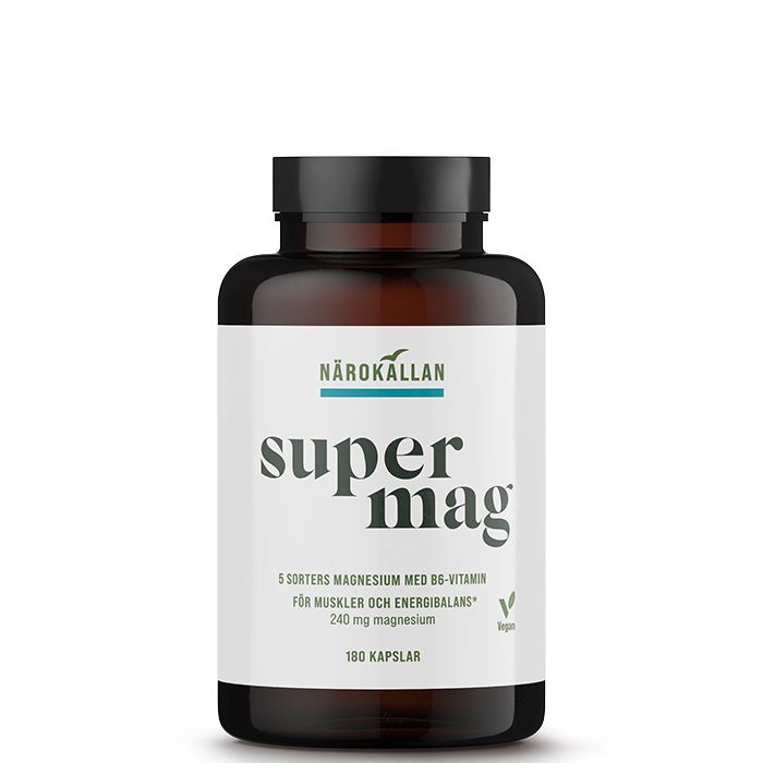 Super Mag Magnesium 180 kapslar