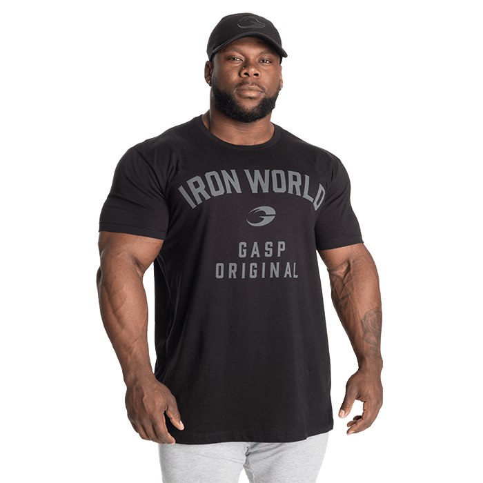 Läs mer om Atlas Tee, Black Iron World
