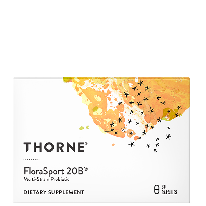 Thorne Research Inc. FloraSport 20 30 kapslar
