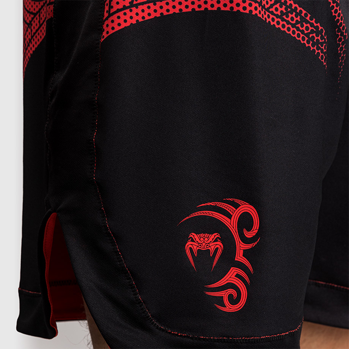 Venum X Mike Tyson Everyone has a plan Boxningsshorts Svart R&ouml;d