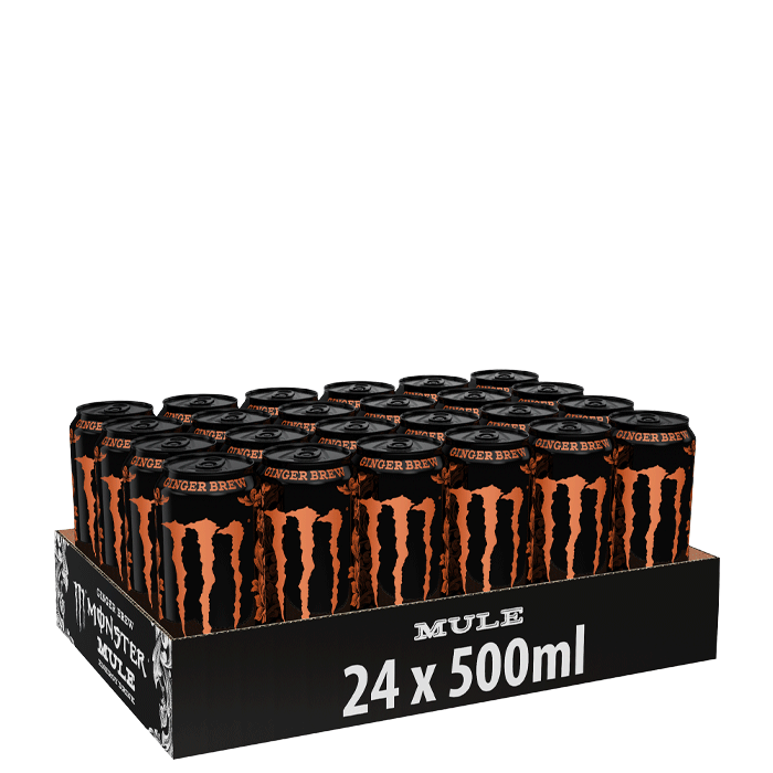 24 x Monster Energy, 50 cl, Mule Ginger Brew