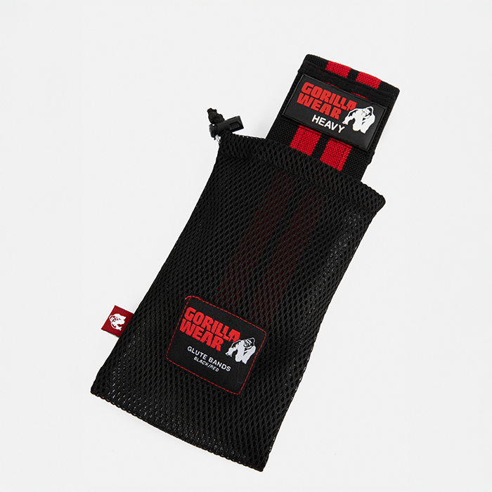 Glute Band 3 Pack Svart R&ouml;d Gr&aring;
