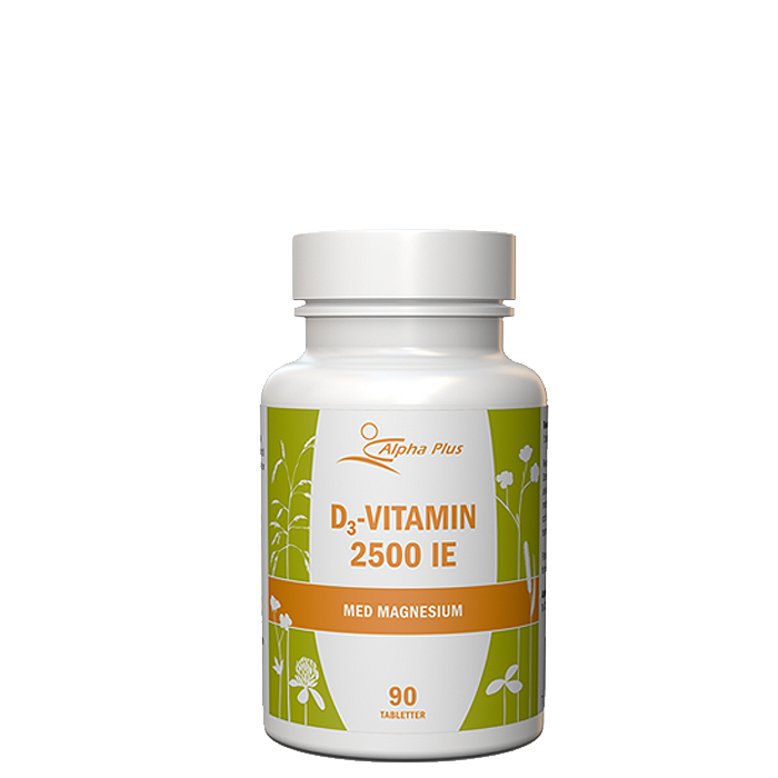 D3-vitamin 2500IE, 90 tabletter