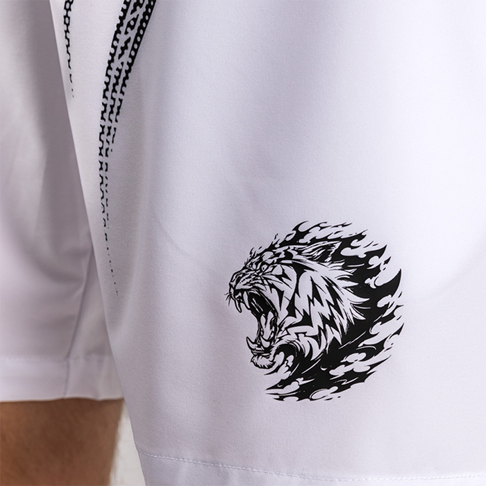 Venum X Mike Tyson Everyone has a plan Tr&auml;ningsshorts Vit Svart
