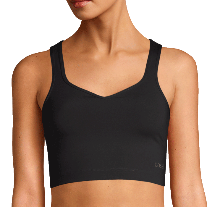 Läs mer om Heart Shape Sport Top, Black