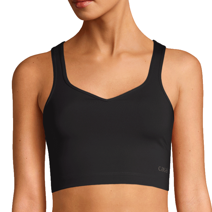 Casall Sportswear Heart Shape Sport Top Black