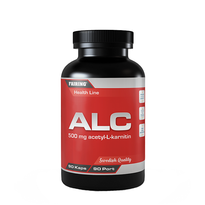 ALC (Acetyl L-Karnitin) Fettf&ouml;rbr&auml;nnare 90 Kapslar