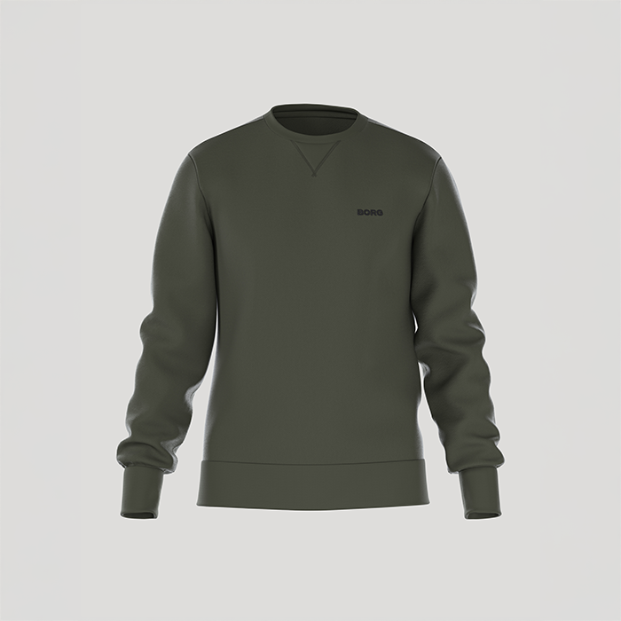Essential Sweatshirt Mörkgrön