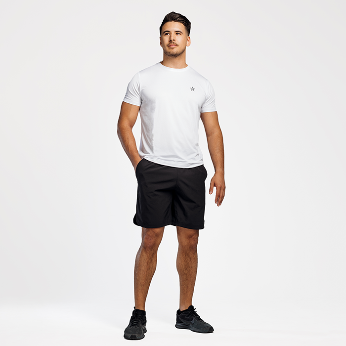 Star Mesh T-shirt White