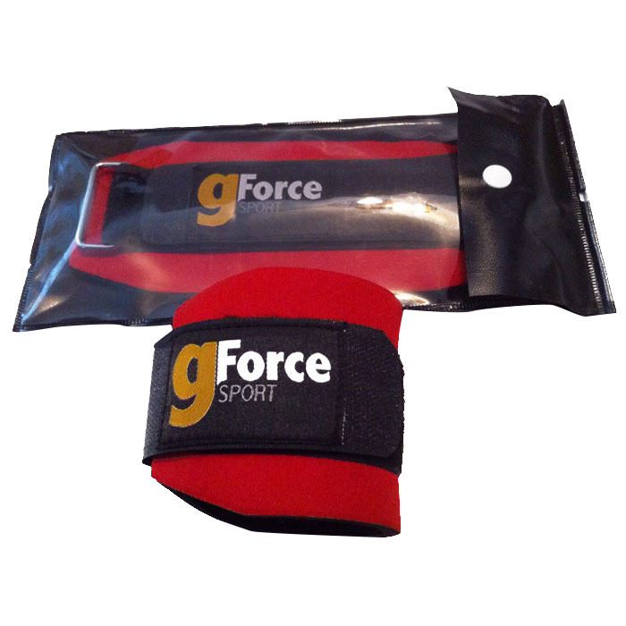 gForce Wrist Support, neopren, black/red