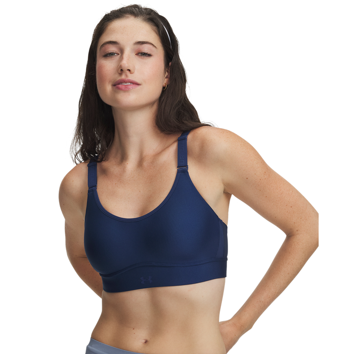 UA Infinity Mid 2.0 Bra Blackout Navy