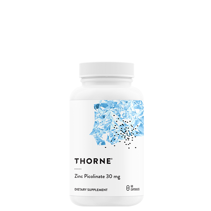 Thorne Research Inc. Zinc Picolinate 30 mg 60 kapslar