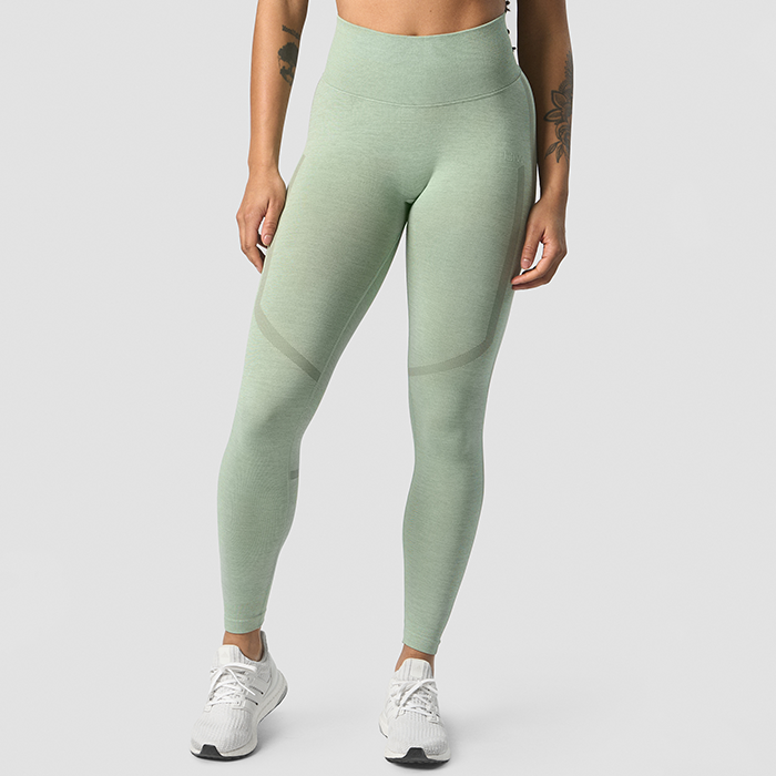 Rush Seamless Tights Ljusgrön