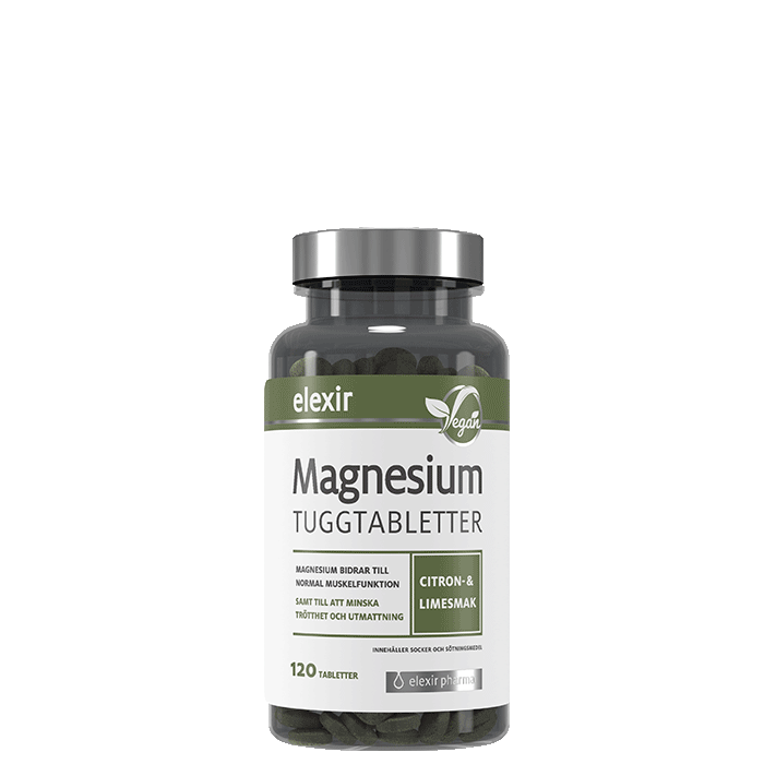 Magnesium Tuggtabletter 120 tabletter