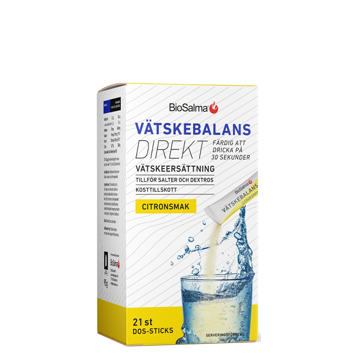 BioSalma Vätskebalans Direkt Citron Sticks