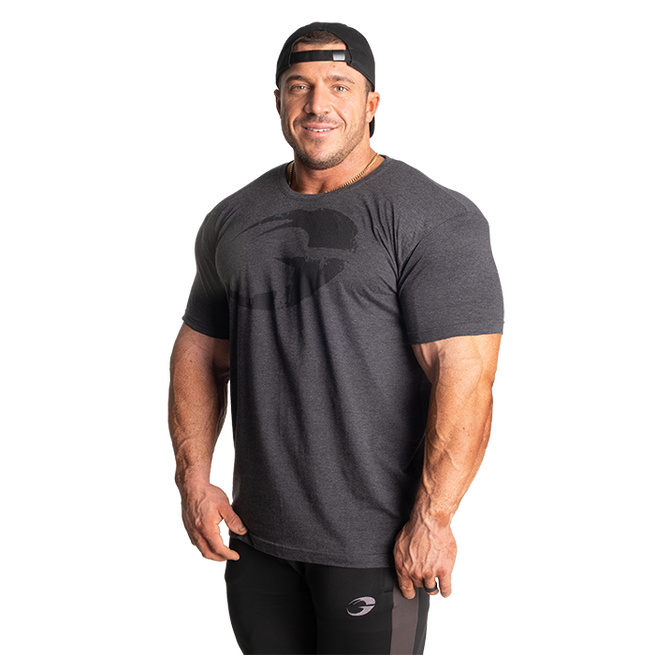 Cadet Tee, Dark Grey Melange