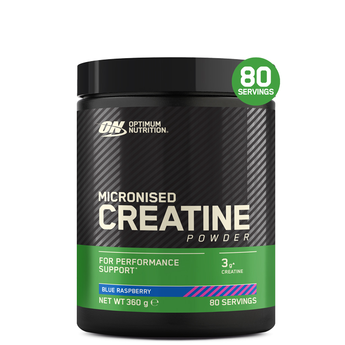 Optimum Nutrition Creatine Powder 360 g Blue Raspberry