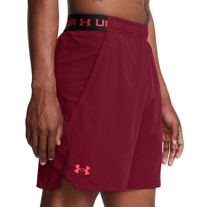UA Vanish Woven 6in Shorts, Cardinal 12868