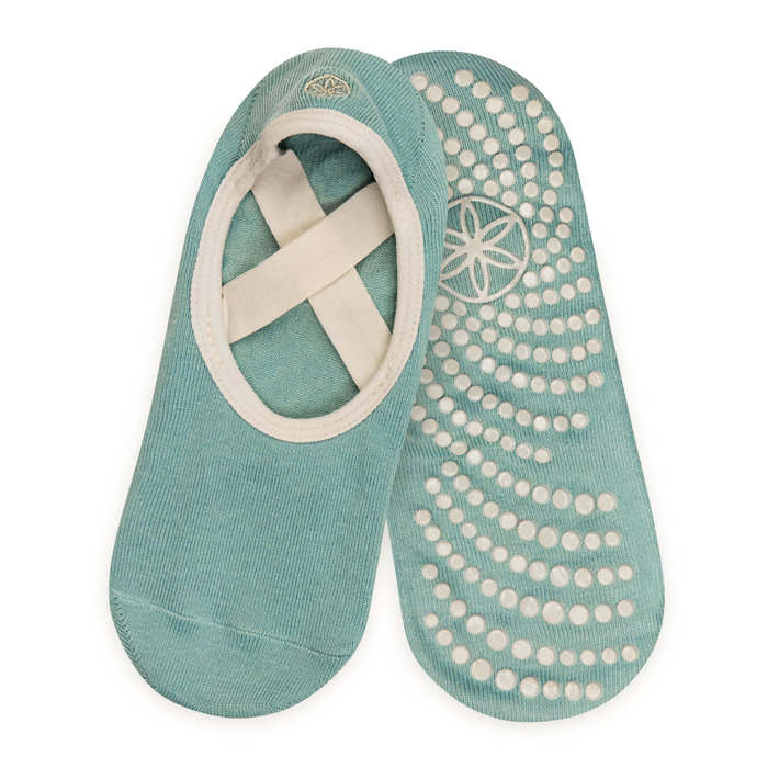 Grippy Yoga-Barre Socks Iceberg Dawn S/M