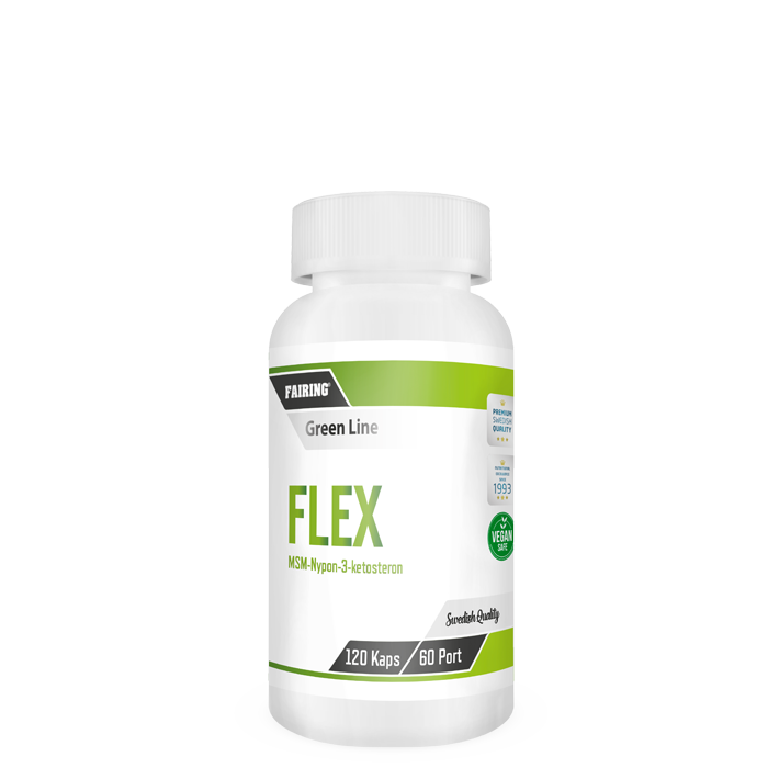 Flex MSM Cissus & Nyponextrakt 120 kapslar