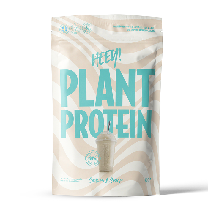 Heey! Veganskt Protein 500 g, Cookies och Cream