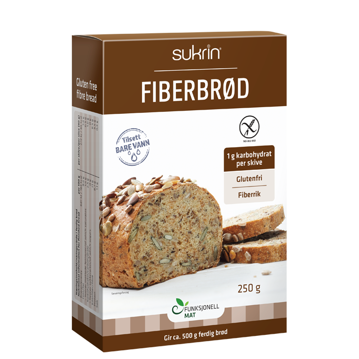 Fiber Brödmix Glutenfri 250 g