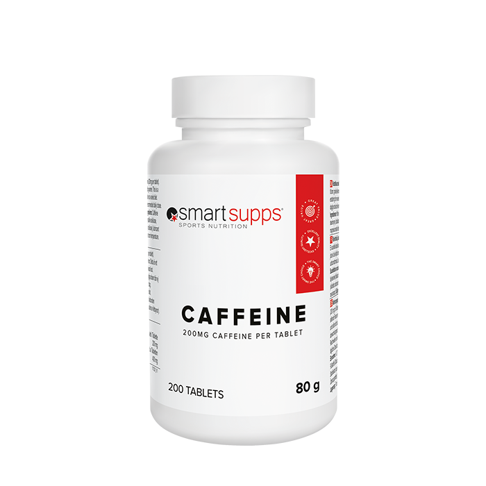 SmartSupps Caffeine, 200mg, 200 tabs