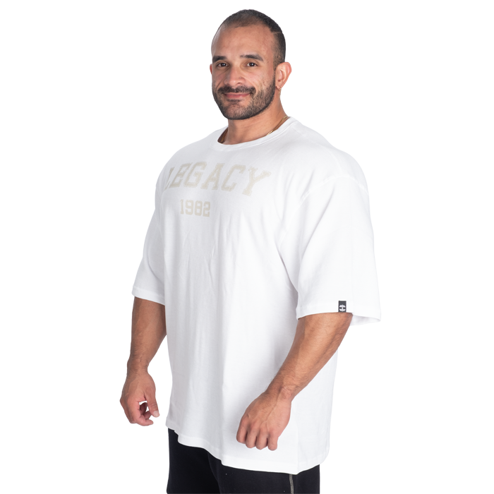 Legacy Thermal T‑Shirt Vit Beige