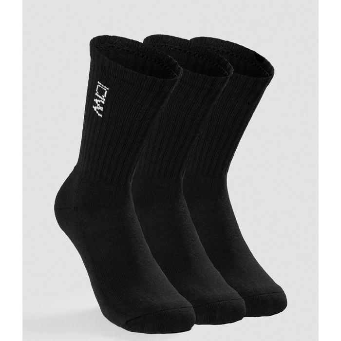 Training Socks 3-pack,Black