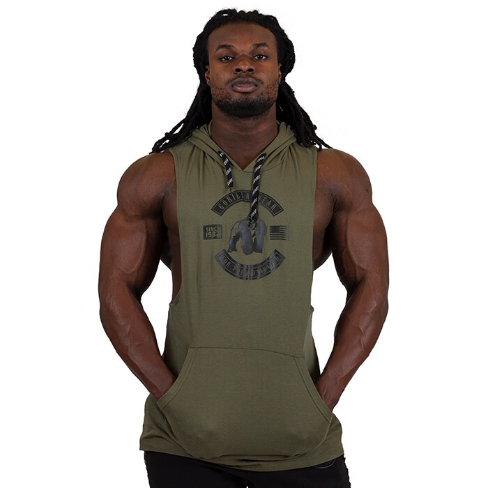 Lawrence Hooded Tank Top Army