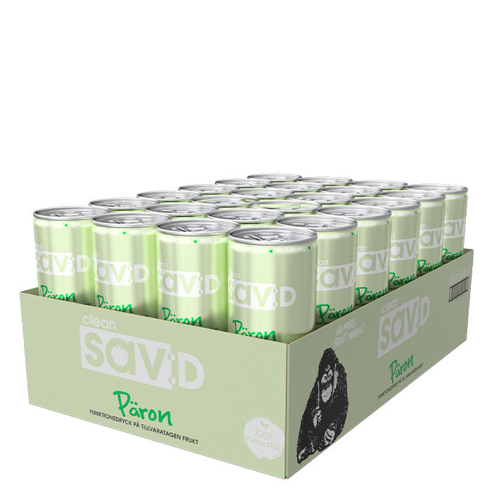 24 x Clean sav:D, 330 ml, Päron