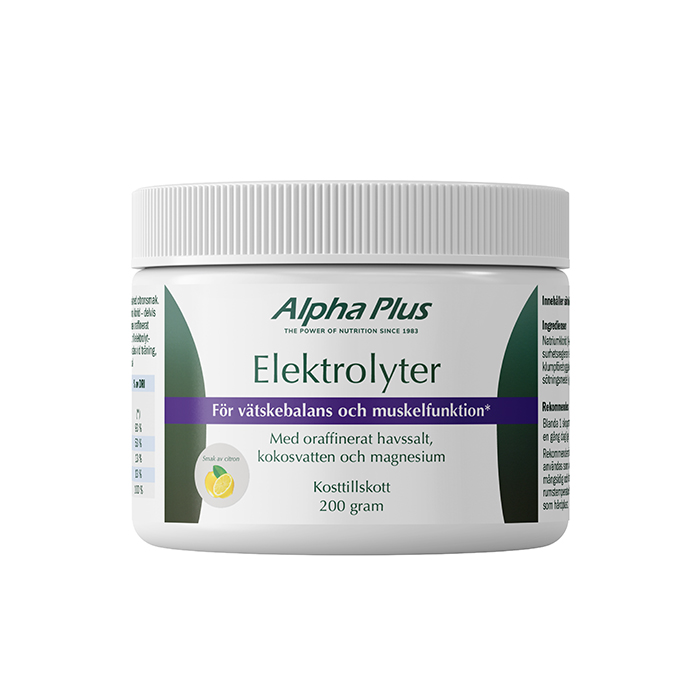 Elektrolyter 200 g Citronsmak