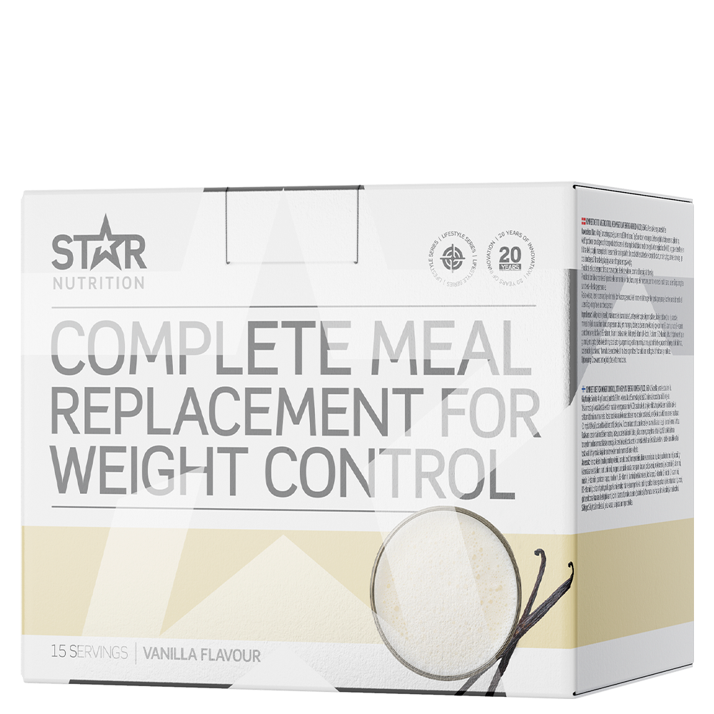 Star Nutrition Complete Meal Måltidsersättning Viktkontroll 15 portioner, Vanilla