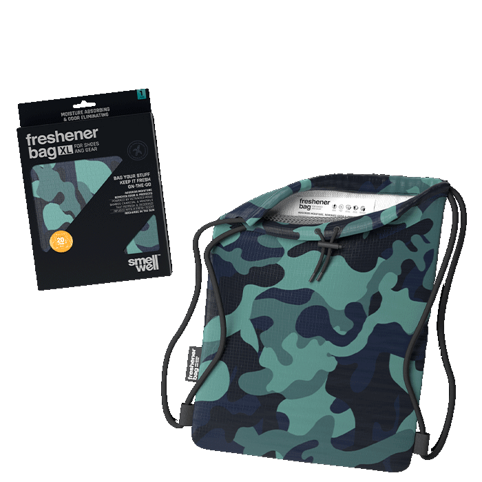 SmellWell - Freshbag XL , Camo Green