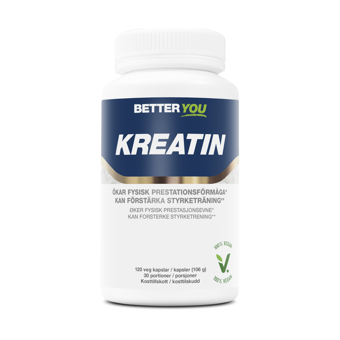 Better You Kreatinkapslar 120 kapslar