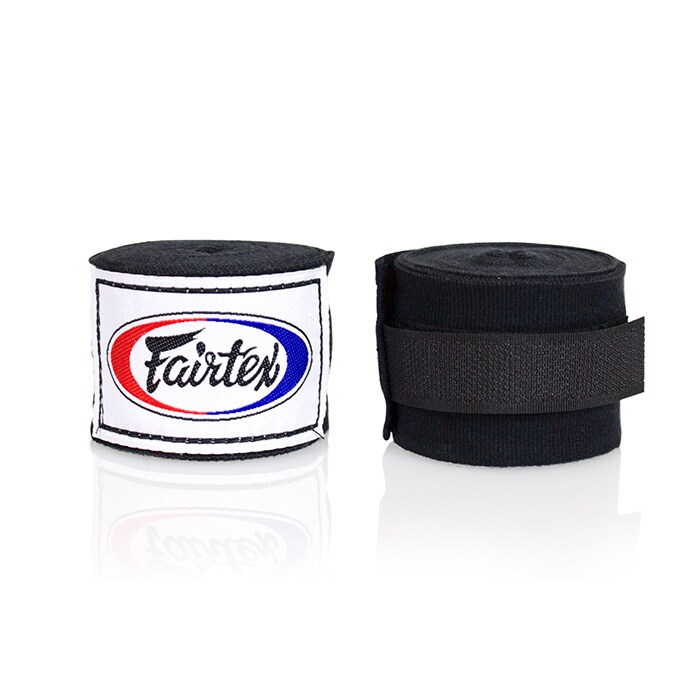 Bild av 2x Fairtex HW2, Handwraps (1 pair), 4,5 m, Black