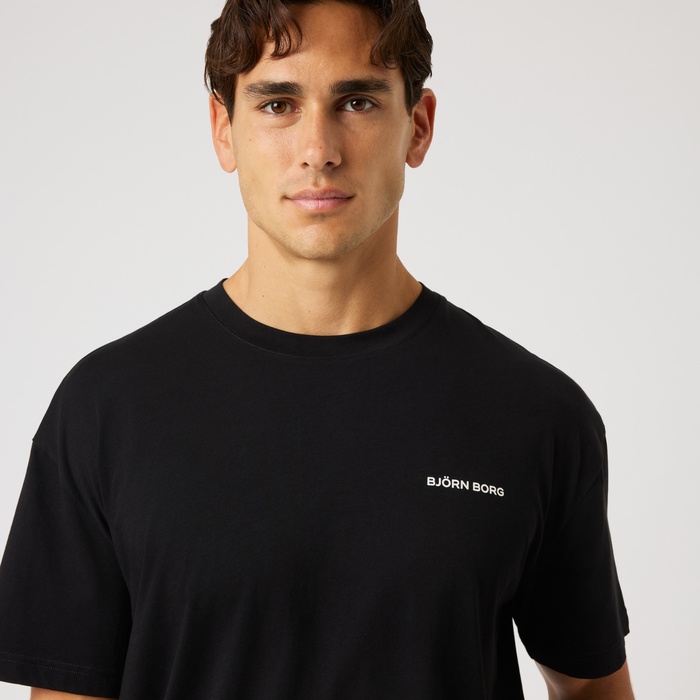 Borg Gym Oversized T-shirt Svart