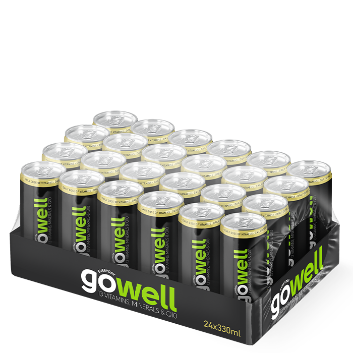 24 x GoWell Funktionsdryck Flak 33 cl cola