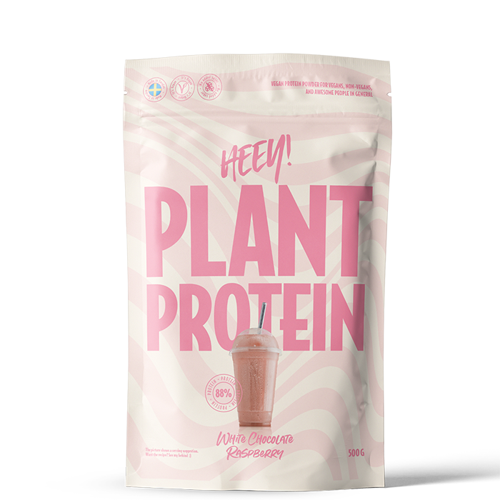 Veganskt Protein Vitchoklad Hallon 500 g