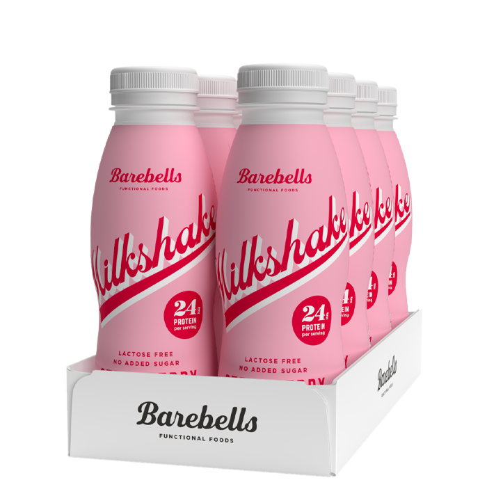Barebells 8 x Barebells Protein Milkshake, 330 ml