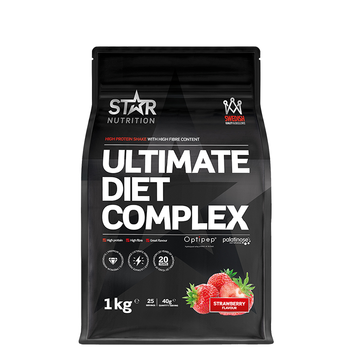 Ultimate Diet Complex M&aring;ltidsers&auml;ttning 1 kg strawberry