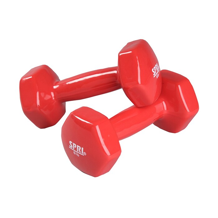 Läs mer om Dumbbells Vinyl, pair - 2,7 kg