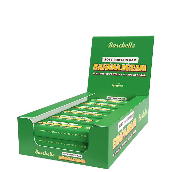 12 x Barebells Soft Bar,55 g, Banana Dream