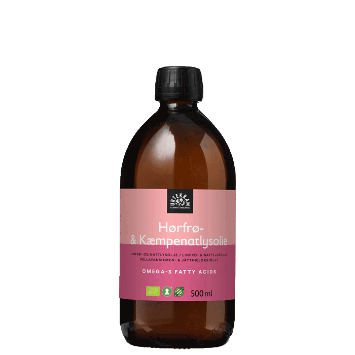 Läs mer om Linfrö- och nattljusolja, 500 ml