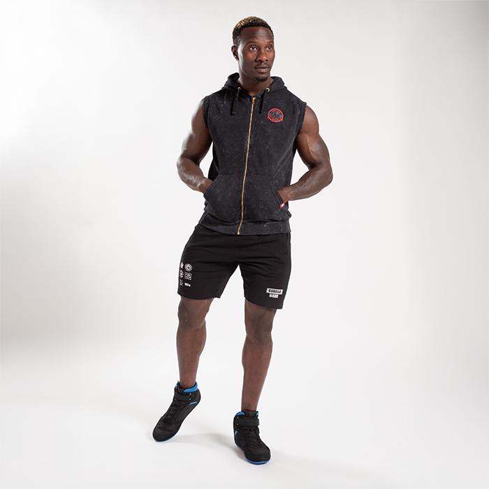 Silverdale rmlös Hoodie Svart