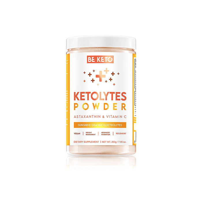 KETO Electrolytes Powder 200 g sunshine_orange
