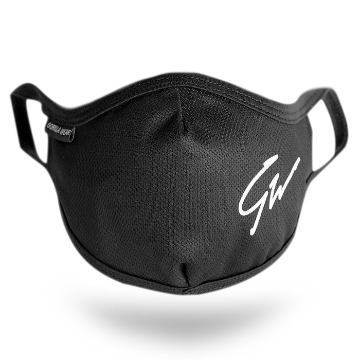 Gorilla Wear Face Mask Black