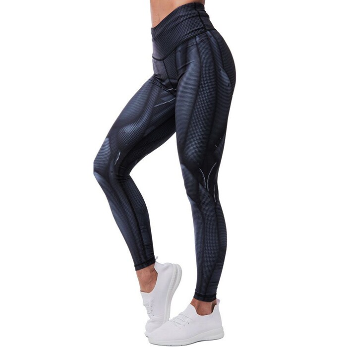 Bild av Bulletproof Compression Leggings, Black/White