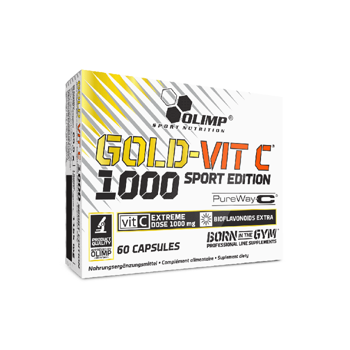 Läs mer om Gold-Vit C 1000 Sport Edition, 60 caps